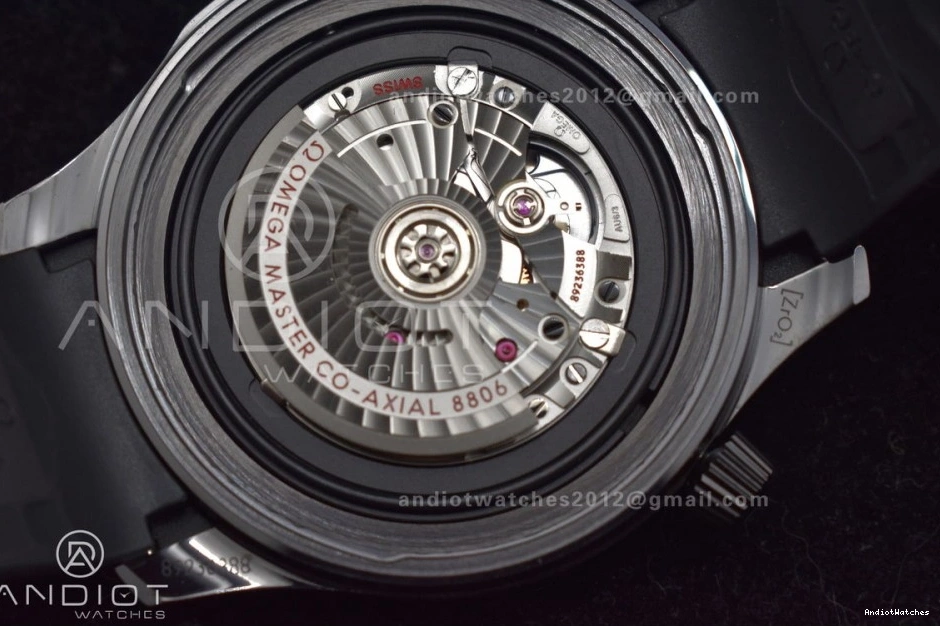 Best Durable Strap 1:1 1066 on 300m Seamaster Black A Dial Black VSF Edition 43.5mm Black Rubber Ceramic 0423